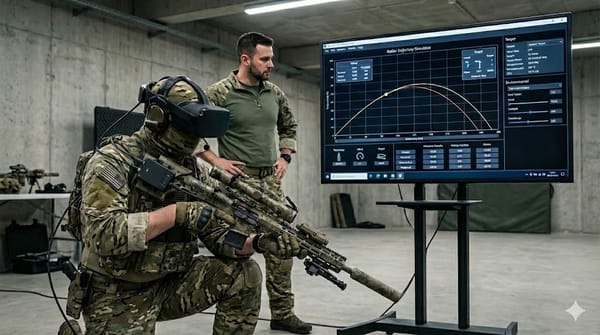 R&D POC: VR Sniper Simulation & Haptic Feedback